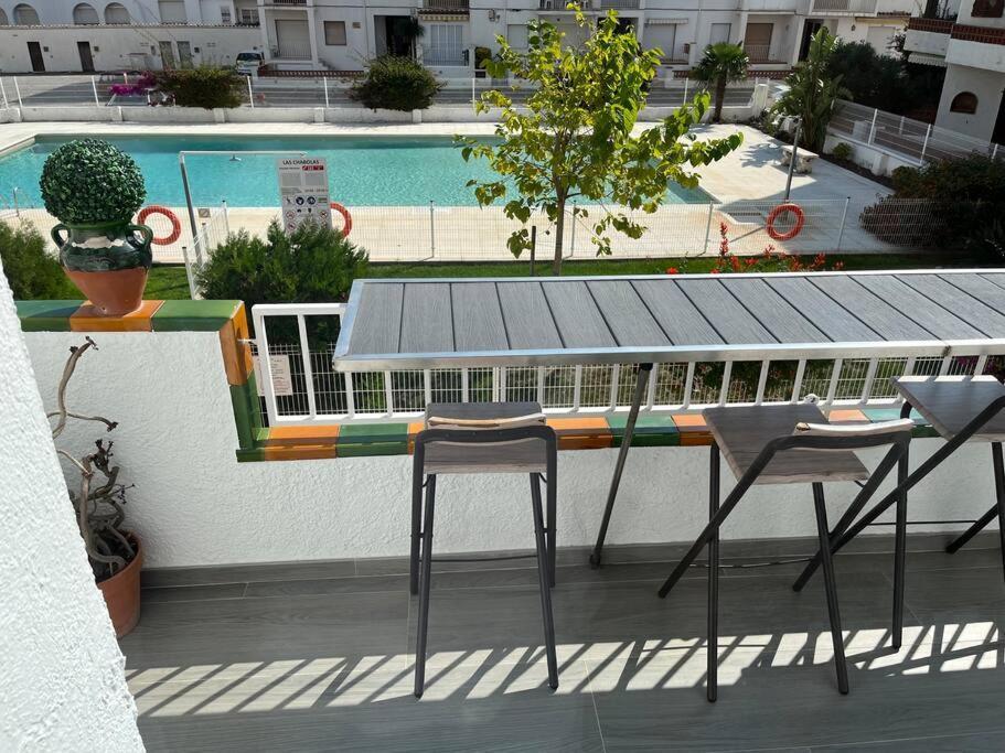 Le Canola Empuriabrava Port - 45M2 - Vue Piscine - Plage Centrale 500M- Parking Prive Gratuit Luaran gambar