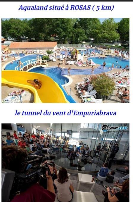 Le Canola Empuriabrava Port - 45M2 - Vue Piscine - Plage Centrale 500M- Parking Prive Gratuit Luaran gambar